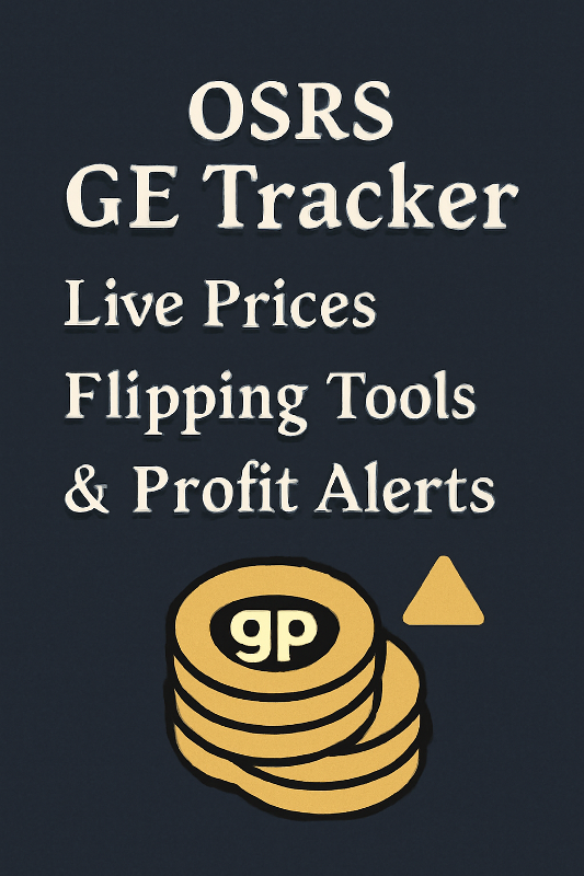 OSRS GE Tracker Live Prices, Flipping Tools & Profit Alerts