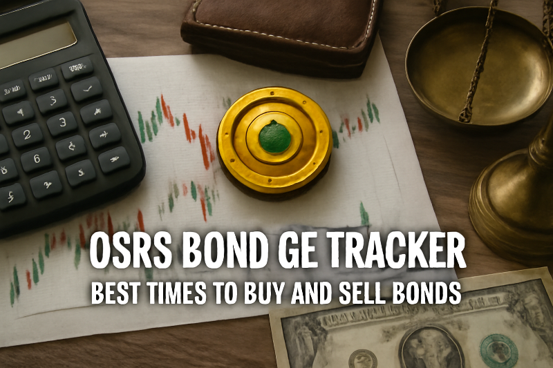 OSRS Bond GE Tracker Best Times to Buy and Sell Bonds use exact spelling