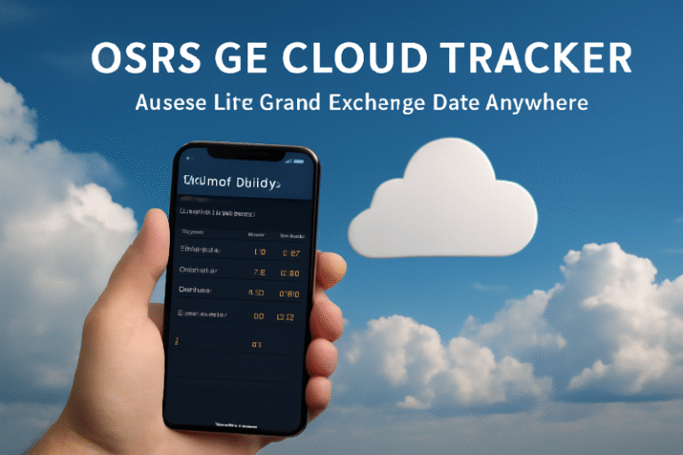 OSRS GE Cloud Tracker Access Live Grand Exchange Data Anywhere